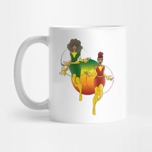 Afro Phoenix Duality Mug